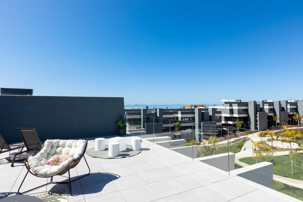 The Golden Oasis Penthouse Apartman Estepona Kültér fotó